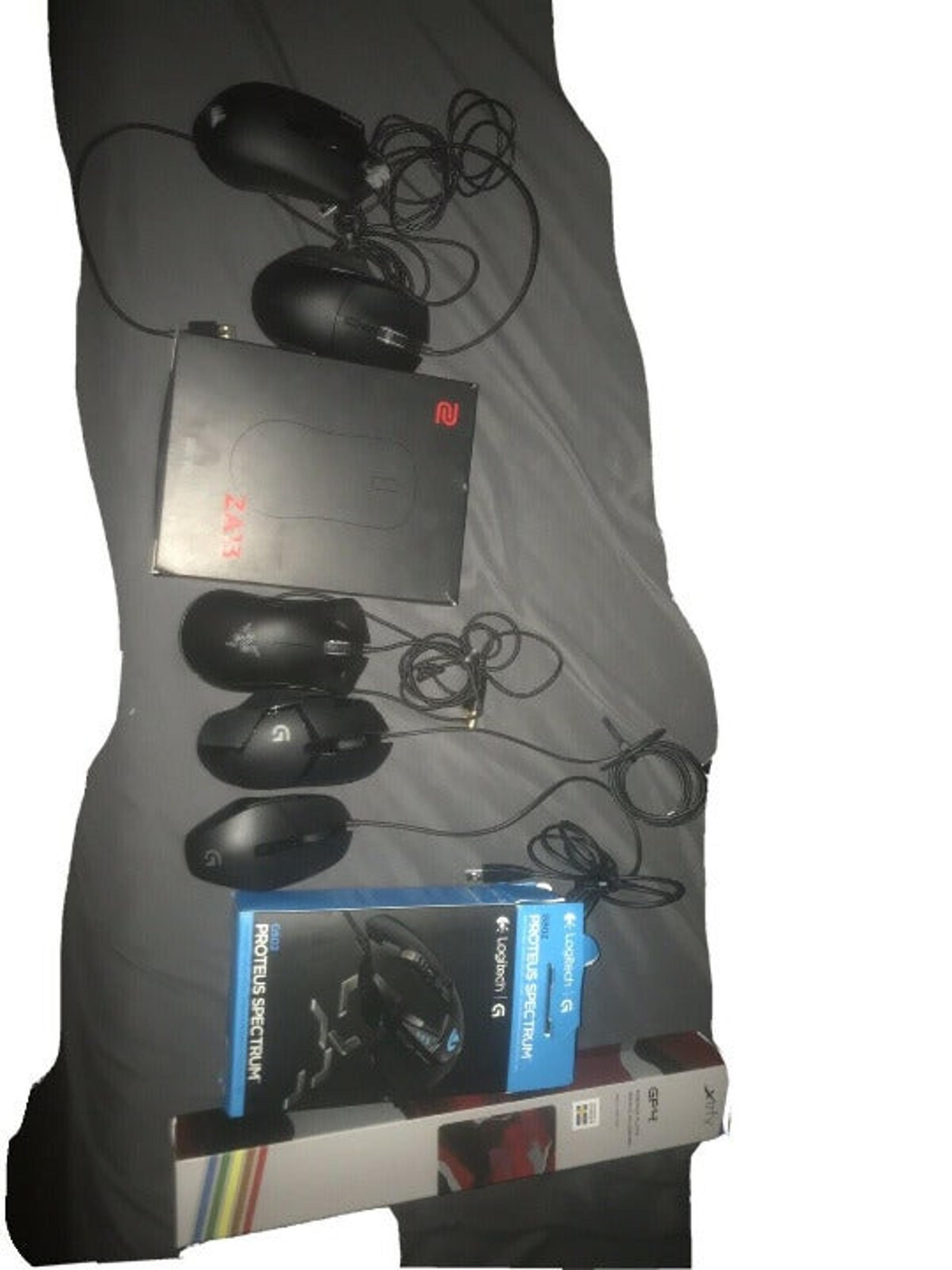 My Mouse Collection with Mousepad.