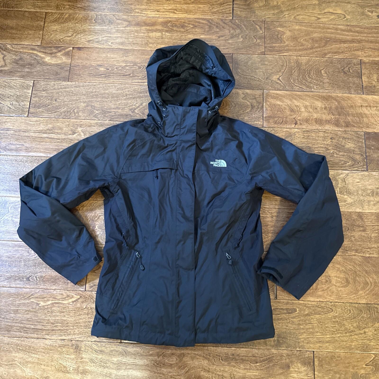 The North Face Jacket Womens Small Black DryVent Full Waterproof Outdoor coat