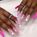 pink nails