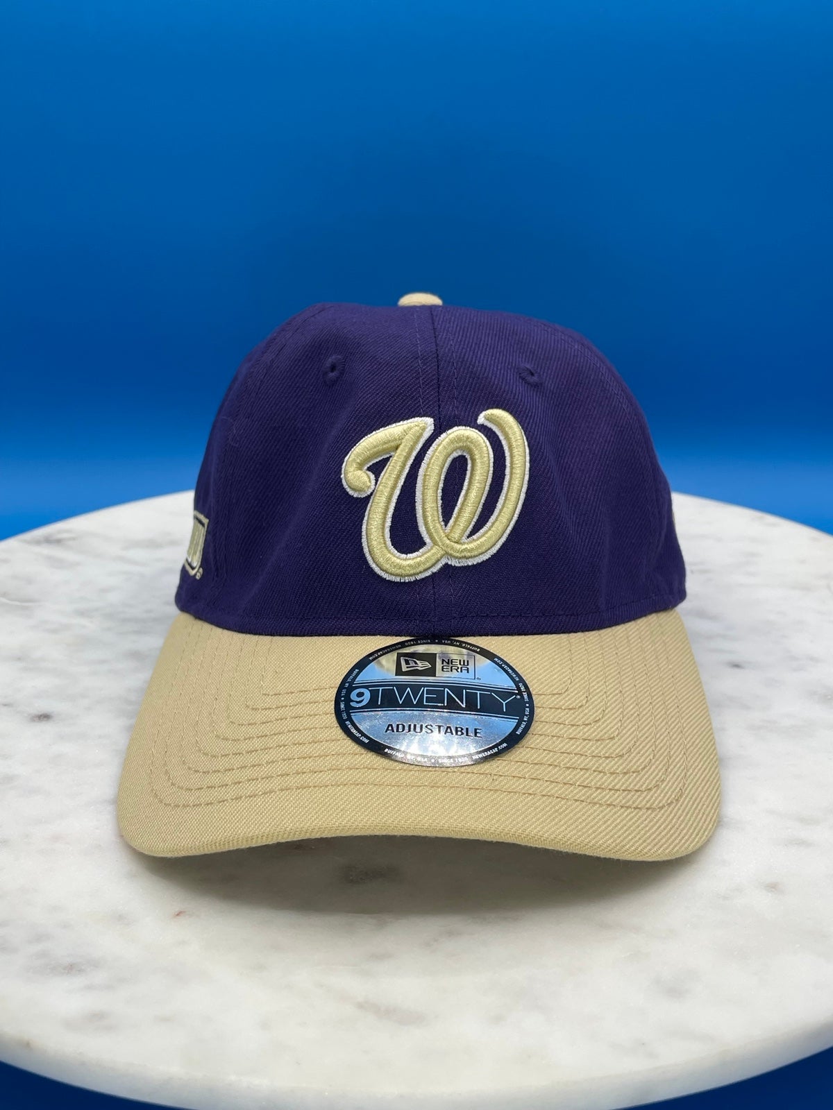 Washington Nationals James Madison University JMU hat new era strapback buckle