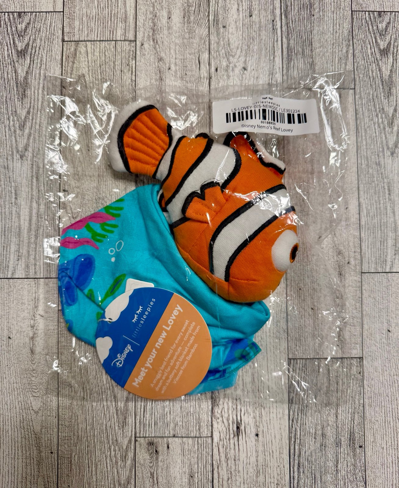 New Little Sleepies Finding Nemo Lovey
