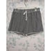 Rachel Zoe M Gingham Print Pajama Set Black White Ruffle Tank Shorts Coquette