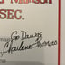 Autographed 2016 A Dog Named Munson and the SEC by Charlene Thomas