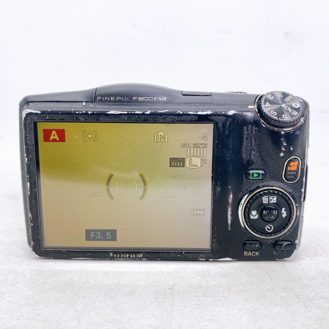 【冬バーゲン★特別送料無料！】 ⭕️安心保証FUJIFILM FinePix F800EXR Digital Camera 01250 デジタルカメラ
