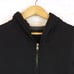 Bad Spirit Massimo Sabbadin Skull Hoodie Womens L Black Crossbones Sequins Italy