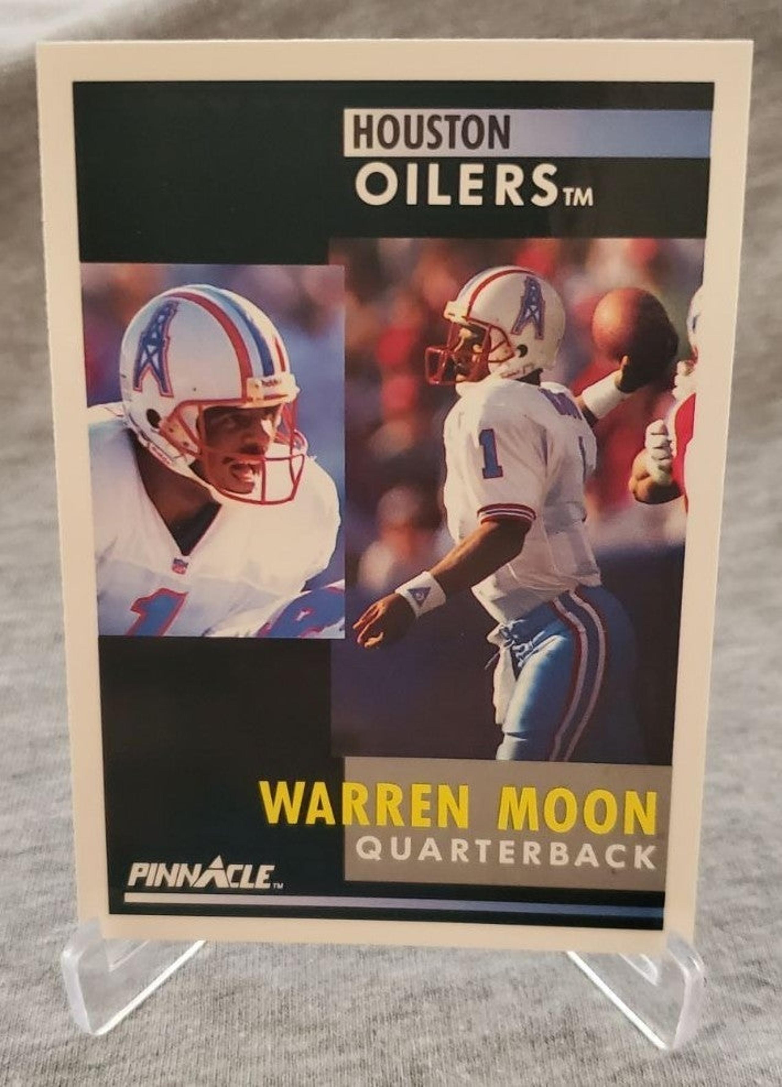 1991 Pinnacle Warren Moon Card