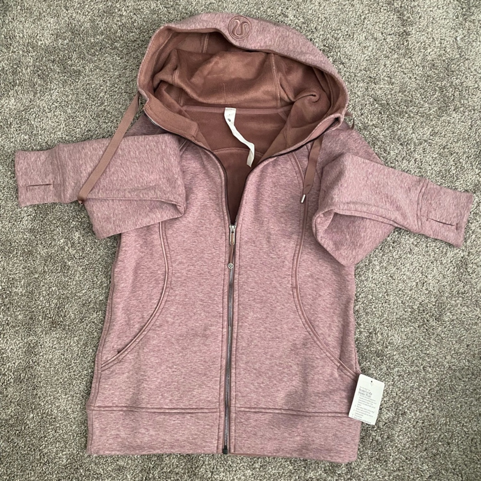 SALE-NWT Lululemon Scuba Full-Zip Hoodie * Plush