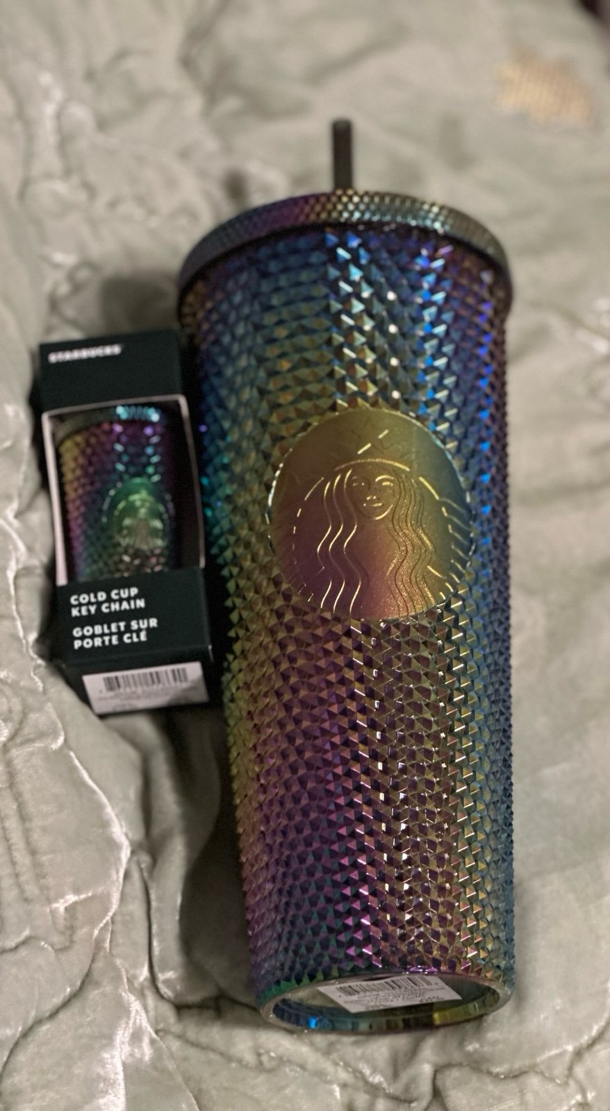 Starbucks Tumbler and keychain