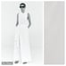 NWT. Zara White Sleeveless Wide-leg Jumpsuit. Size XL.