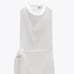 NWT. Zara White Sleeveless Wide-leg Jumpsuit. Size XL.