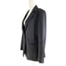 LAFAYETTE 148 Virgin Wool / Silk Blend 2 Button Blazer Grey Lined Size 8