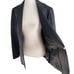 LAFAYETTE 148 Virgin Wool / Silk Blend 2 Button Blazer Grey Lined Size 8