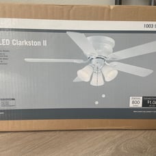 44in LED Clarkston II Reversible Indoor Ceiling Fan