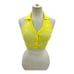 Noisy May Knit Halter Neck Top In Yellow Animal Print Size Small NWOT