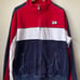 Vintage Fila velour zipup
