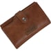 New Women's Trifold Wallet with Credit Card Holders & Money Organizer - Brown