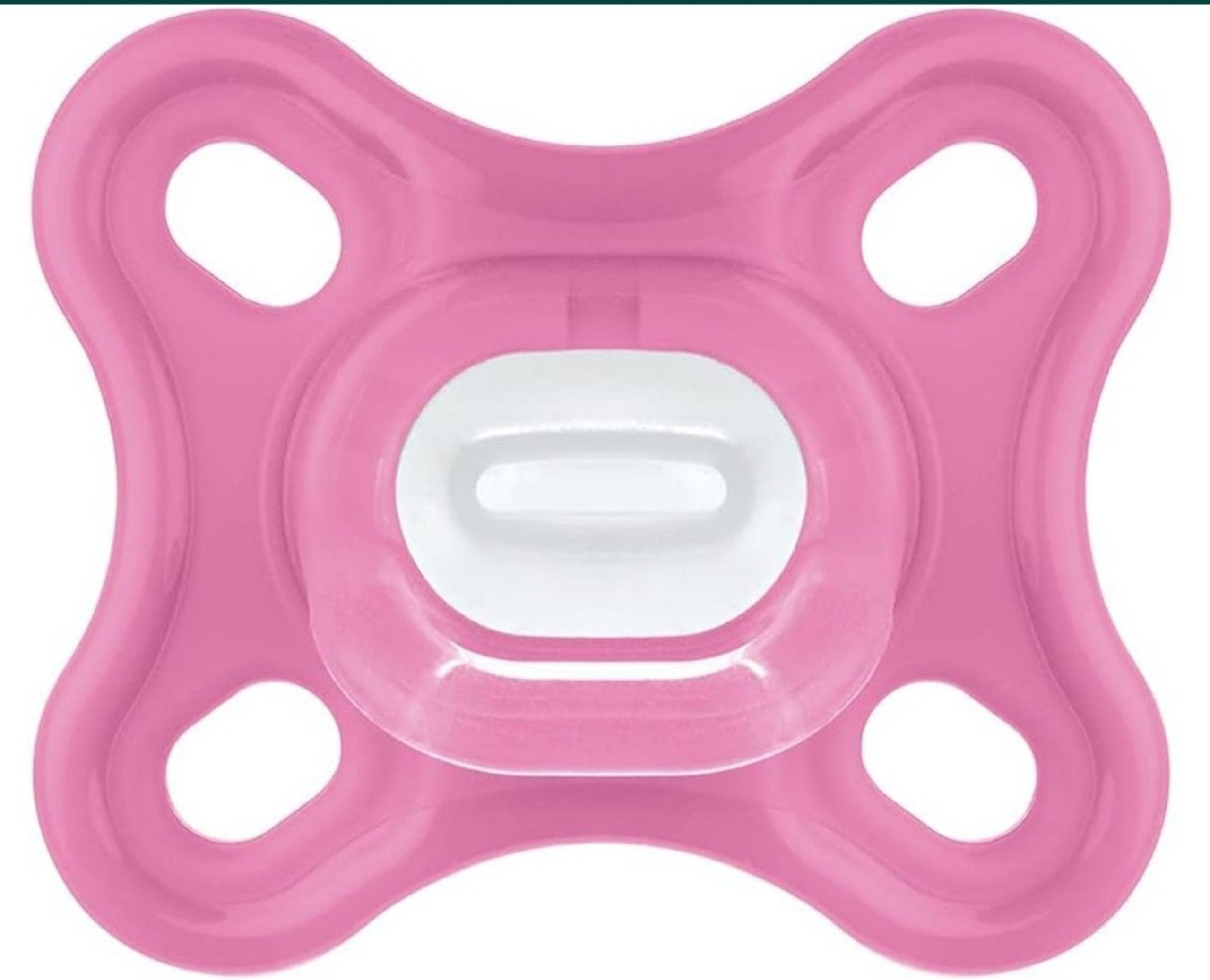 MAM Baby Girl Comfort Pacifiers 2-pack 3 to 6 months
