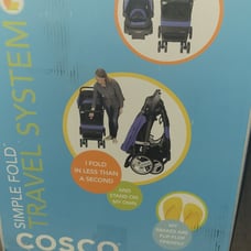 car seat and stroller