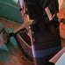 car seat and stroller