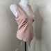 Free People Intimately Ribbed Bodysuit Pink Mauve Swoon First Call Sz Large Lace