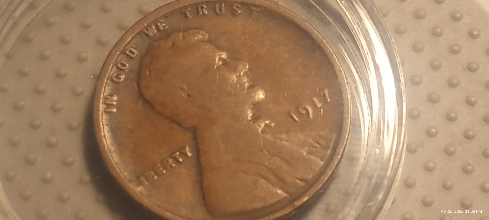 1917 wheat penny no mint mark