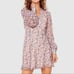 THE EAST ORDER Sophie Mini Dress Peach