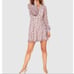 THE EAST ORDER Sophie Mini Dress Peach