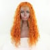 orange celebrity lace free part wig