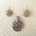 SILPADA Oxidized Sterling Silver Intertwined Circle Knot Earrings W1690