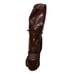 Ron Miller Golf Bag Maroon Pro Model Faux Alligator Vinyl Vintage With Cover