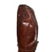 Ron Miller Golf Bag Maroon Pro Model Faux Alligator Vinyl Vintage With Cover