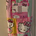 NWT Hello Kitty Spring Pink Floral Throw Blanket 50x70