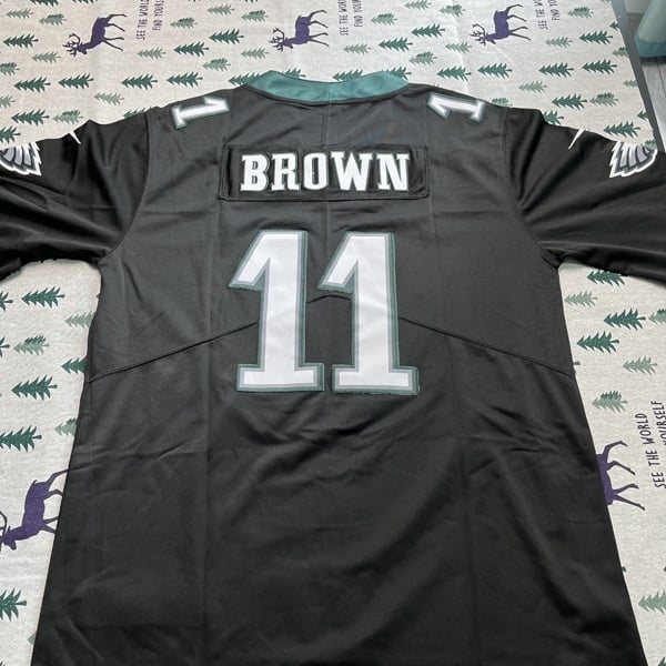 Nike Philadelphia Eagles Carson Wentz Jersey - Black (L)