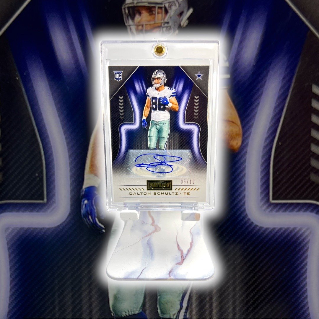 Dalton Schultz Rookie RC SSP 5/10 Autograph Dallas Cowboys