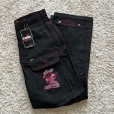 LL Cool J Deadstock Y2K Baggy Embroidered Jeans