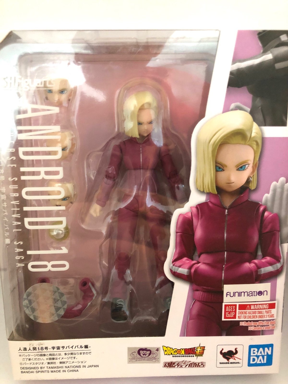 S.H.Figuarts Dragon Ball Super Android 18 Figure
