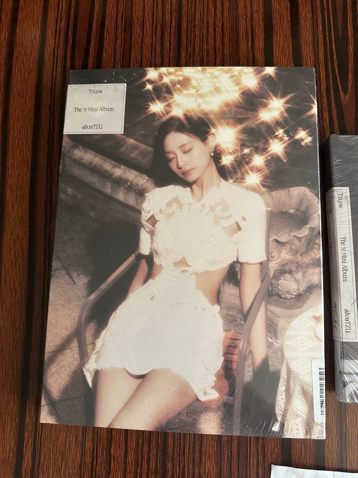 TWICE TZUYU - ABOUTZU RUN VER. & FLY VER. SIGNED BUNDLE SET