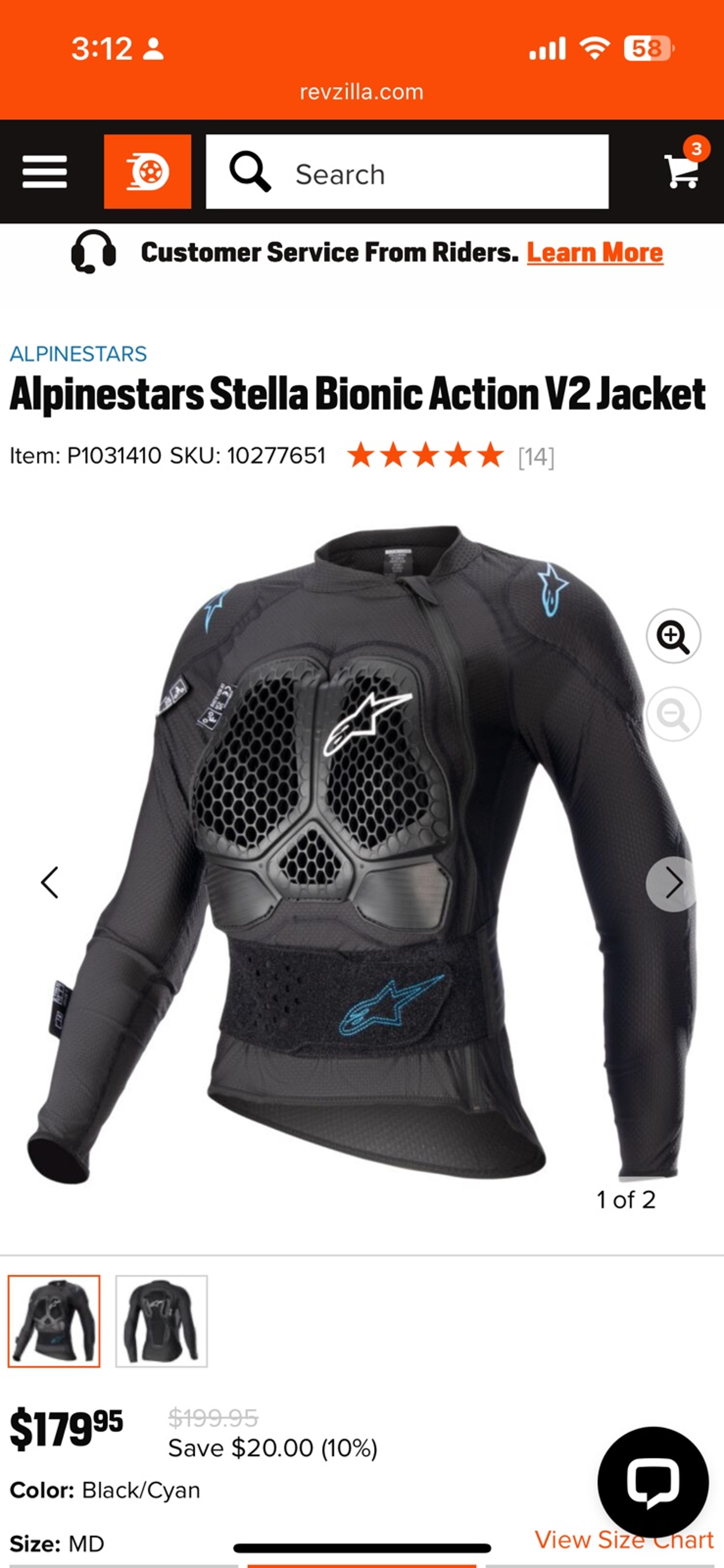 Alpinestars Stella Bionic Action V2 Jacket