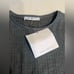Zara Grey Long Bell Sleeve Ribbed Crew Neck Top - Medium