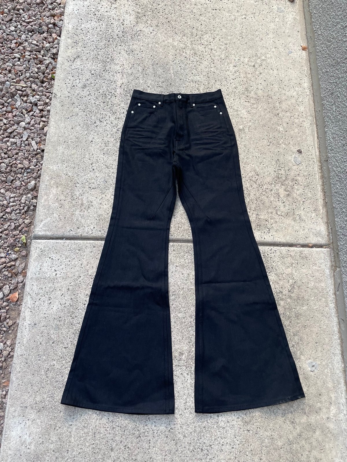 Rick Owens bolan boot cut flared pants