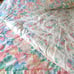 Vintage 1992 Gloria Vanderbilt Reversible Glorious Dream Full Comforter Pastel