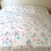 Vintage 1992 Gloria Vanderbilt Reversible Glorious Dream Full Comforter Pastel