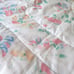 Vintage 1992 Gloria Vanderbilt Reversible Glorious Dream Full Comforter Pastel