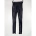 Spanx Women's Sz M Faux Leather Moto Leggings Textured Shaping Stretch Black