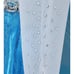New Princess Blue Flowy Girl's Dress Deluxe Costume 9/10 YO W/t Accessories