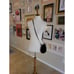 Cache' Vintage Black Velvet and Satin Evening Bag