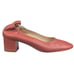 Everlane Women’s The Day Heel Coral Red Slip On Heel Size US 6.5