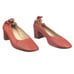 Everlane Women’s The Day Heel Coral Red Slip On Heel Size US 6.5