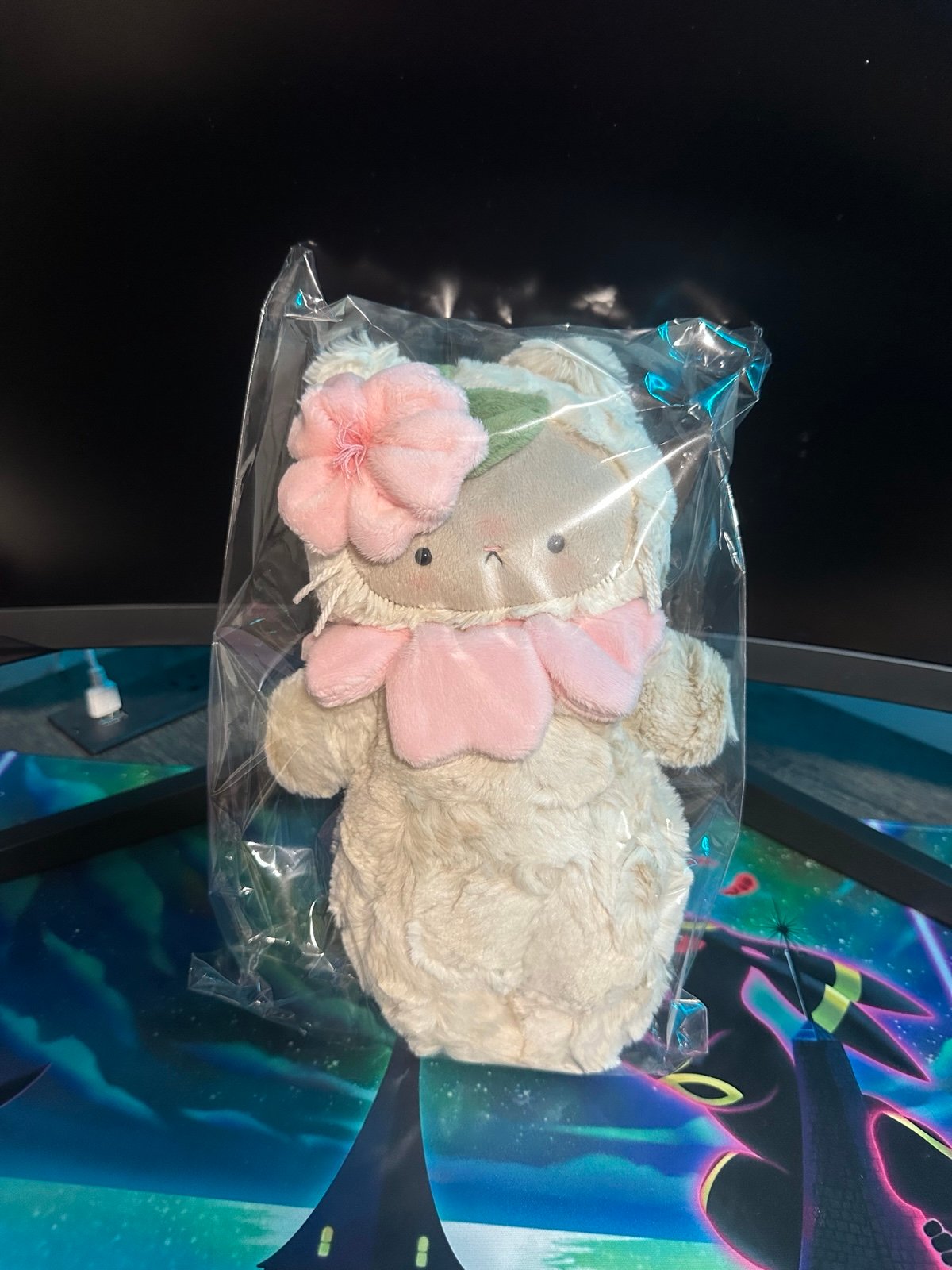 ThatsSewPeachy Handmade Blossom Kitty Plush Stuffed Animal