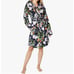 Vera Bradley womens Lightweight Fleece Robe Bloom Boom Navy Size Sm -Med NWT